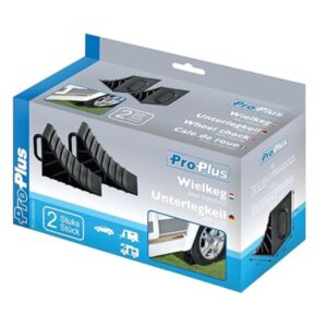 proplus 341347 2 cuñas x con mango freno cuñas caravana coche colgante