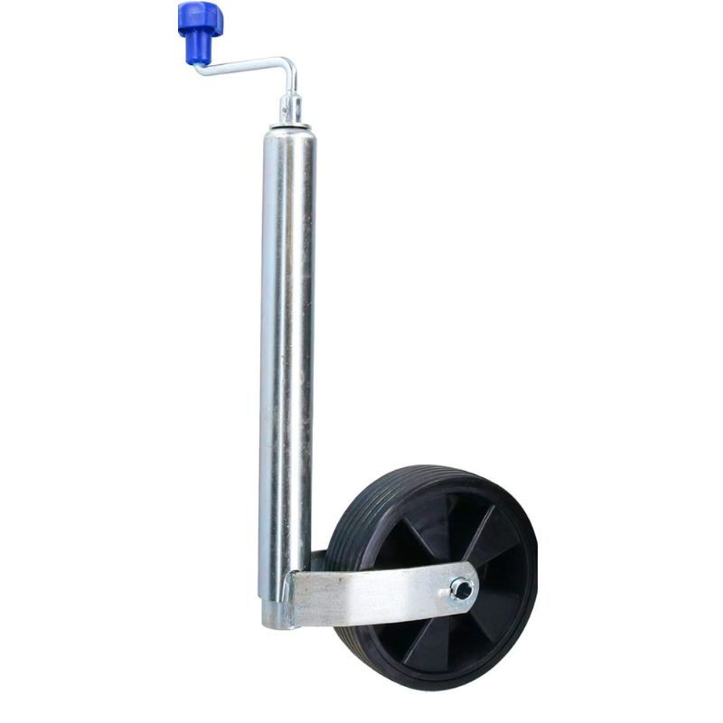 rueda jockey para caravana de 48 mm con rueda ancha de 210 mm rueda jockey para caravana de 48 mm con rueda ancha de 210 mm